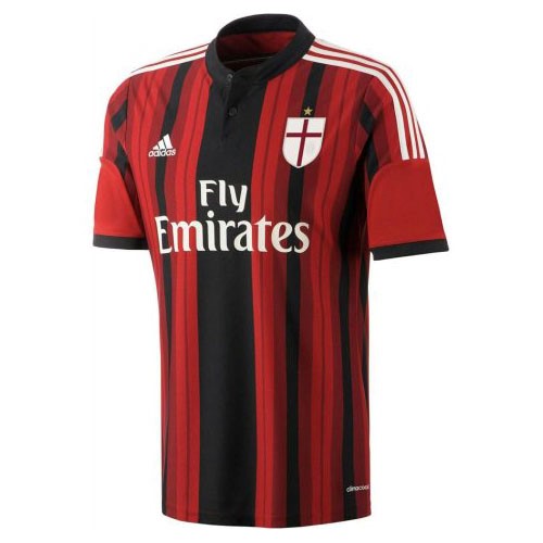 Tailandia Camiseta AC Milan Replica Primera Ropa Retro 2014 2015